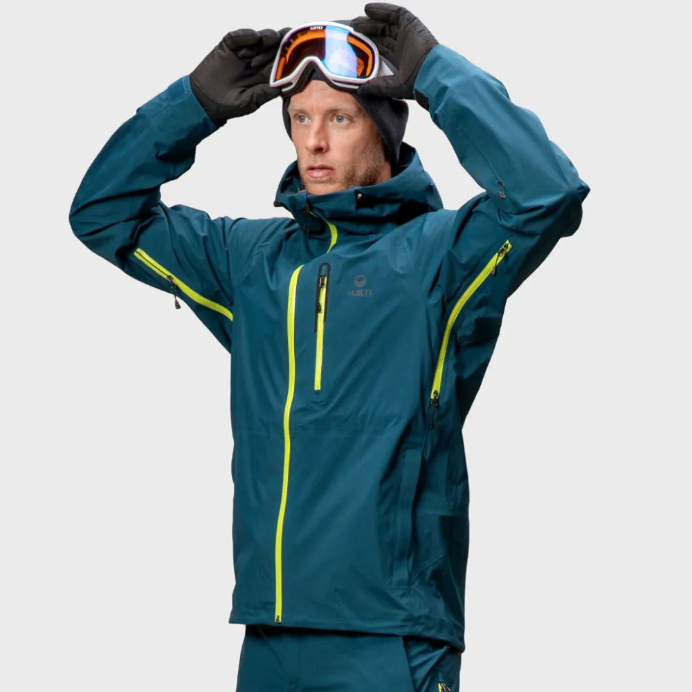 Halti Ulkoiluvaatteet|Lasketteluvaatteet<Alpine Unisex 3L DrymaxX Kuoritakki