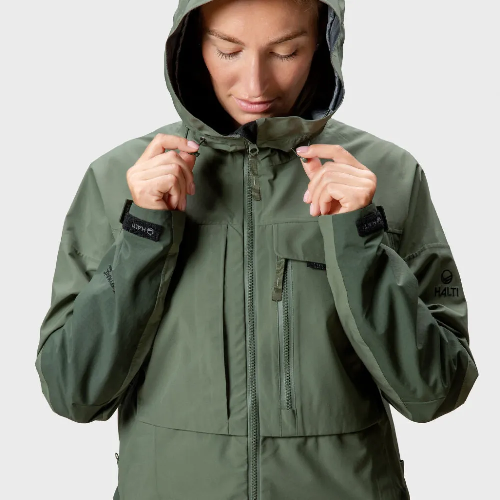 Halti Ulkoiluvaatteet|Retkeilyvaatteet<Hiker DrymaxX 3L Ventilated Retkeilytakki Naisten