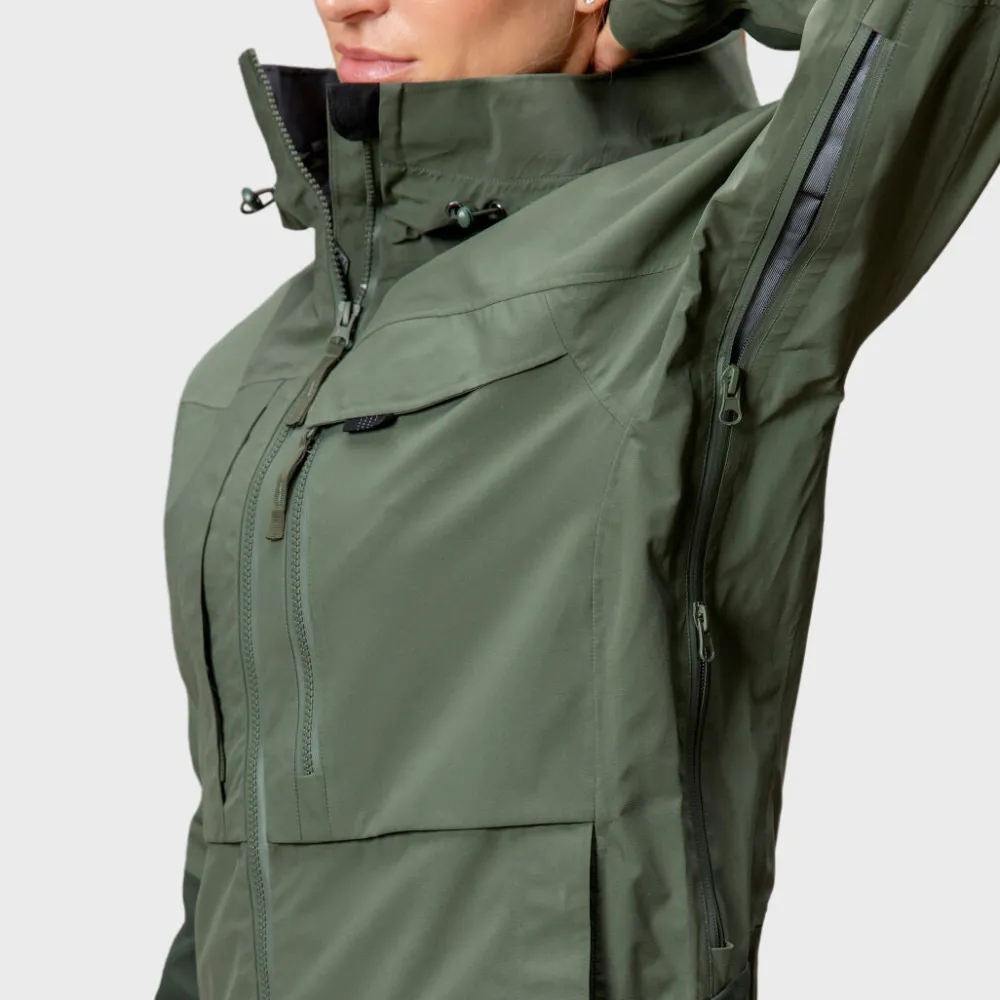 Halti Ulkoiluvaatteet|Retkeilyvaatteet<Hiker DrymaxX 3L Ventilated Retkeilytakki Naisten