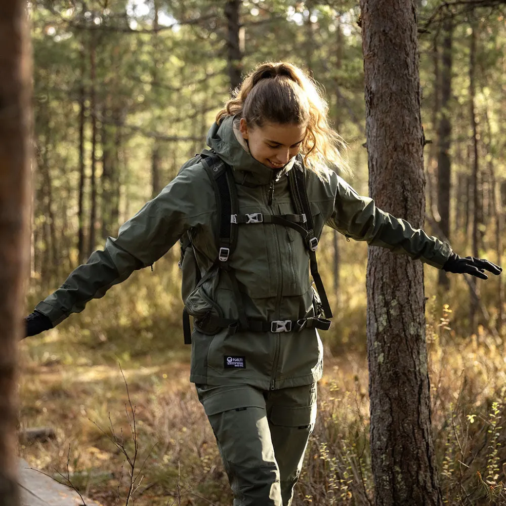 Halti Ulkoiluvaatteet|Retkeilyvaatteet<Hiker DrymaxX 3L Ventilated Retkeilytakki Naisten