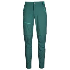 Halti Vapaa-Aika|Ulkoiluvaatteet<Pallas Miesten X-stretch Lite Zip-Off Ulkoiluhousut